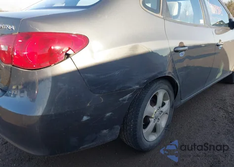 2009 Hyundai Elantra Gls from USA, damaged, VIN KMHDU46D29U612662